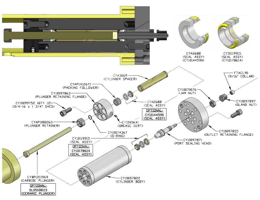 Cylinder Body  Ioc