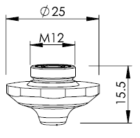 Nozzle CAU 10 0