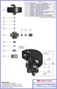 On/Off Valve Assembly  Low Profile  60K