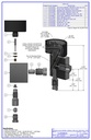 PNEUMATIC VALVE ASSEMBLY  NORMALLY CLOSED  FOOD APPLICATION