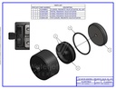 PNEUMATIC VALVE ASSEMBLY  NORMALLY CLOSED  FOOD APPLICATION