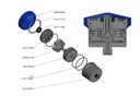 Attenuator Assembly  1-Liter