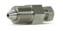Adapter 3/8"M - 1/4"F c/ Coned insert