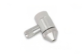 Abrasive Nozzle Assembly, .007" / 0.18mm, Single Port, RH