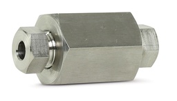 Coupling 3/8" Straight, Metric, 103838, HD073800