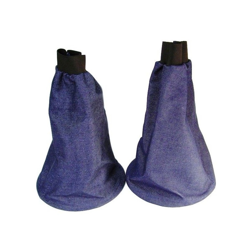 Pair of denim cuffs
