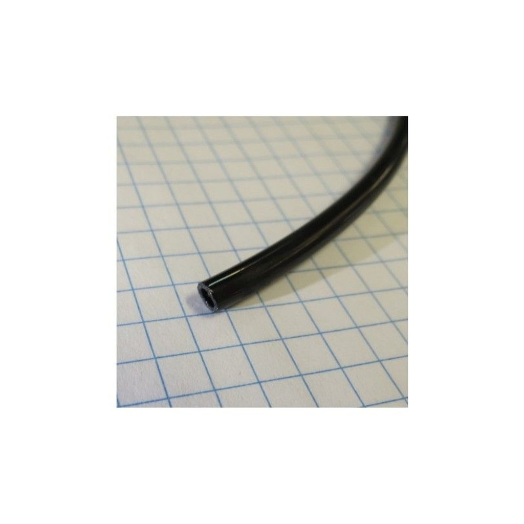 Black polyurethane hose Ø 2.5/4 mm