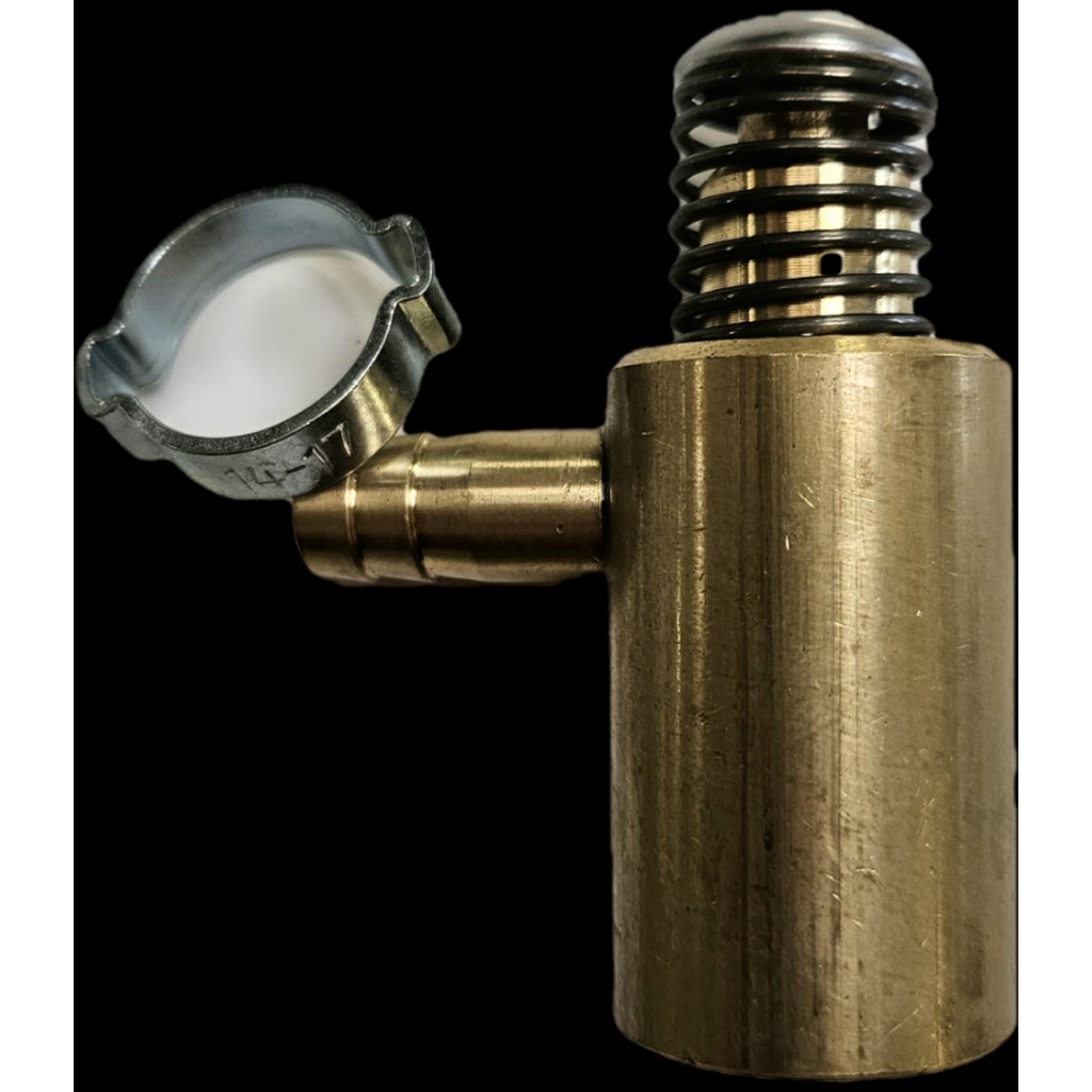 Válvula de mando de latón