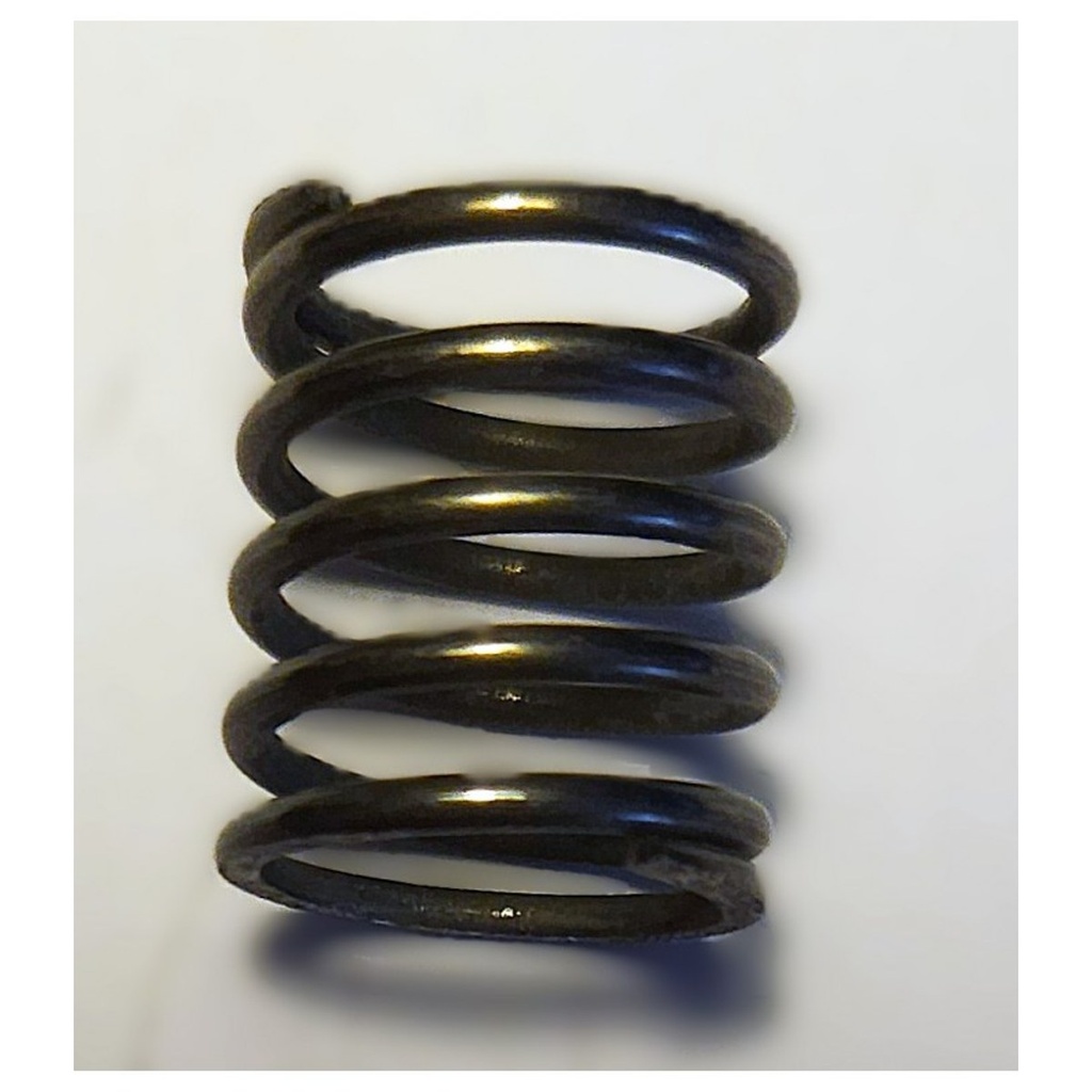 Compression spring for door closure and pedal safety