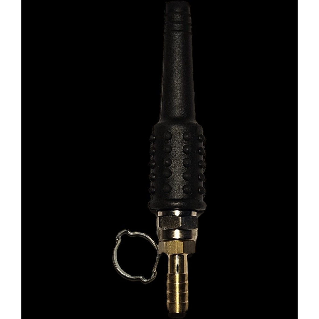 Pistola de soplado de caucho negro Ø 8 mm