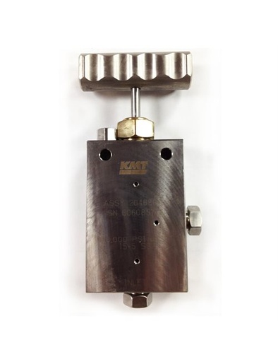 [20468610] Hand Valve Assembly, UHP, 90 Degree, 2-Way, 1/4"