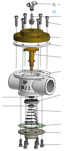 [K-101445] Kit Reparación Válvula AR Principal SP-018